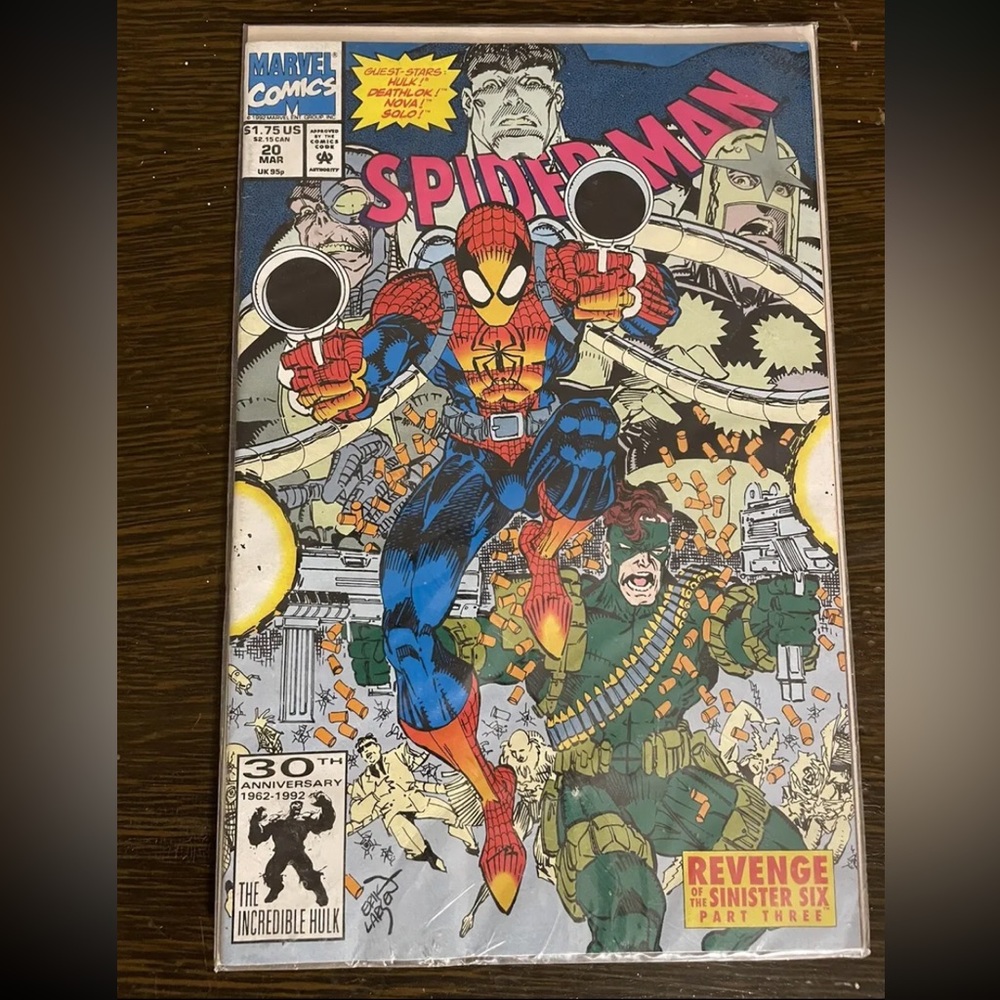 Marvel Comic Spider-Man, 1992